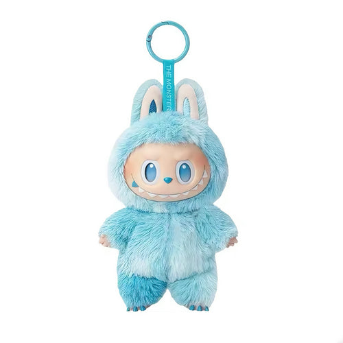 blue Labubu Monster Keychain – Blind Box Collectible Mini Figure 🔑🎁 Kawaii Vinyl Toy Charm